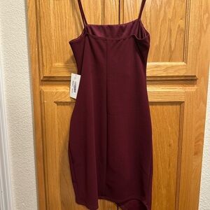 Elegant Burgundy Skirt